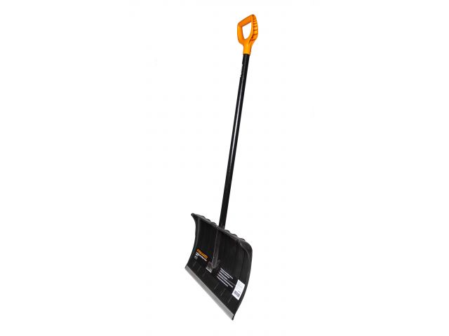 Скрепер для снега FISKARS Solid с алюминиевым черенком Скрепер для снега FISKARS Solid с алюминиевым черенком